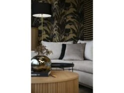 Canapé D'angle - 282 Cm - En L Avec Un Coffre De Rangement - Tissu Hydrophobe - Beige - Côté Gauche - DEMISBAL -Meubles Soldes Boutique canape 22858793