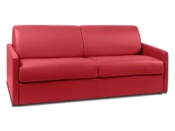 Canapé 4 Places Convertible Express En Simili CALIFE - Rouge - Couchage 160 Cm - Matelas 14 Cm 10 Canapé 4 Places Convertible Express En Simili CALIFE - Rouge - Couchage 160 Cm - Matelas 14 Cm -Meubles Soldes Boutique canape 245639