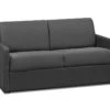 Canapé 2 Places Convertible Express En Tissu CALIFE - Gris - Couchage 120 Cm - Matelas 14 Cm -Meubles Soldes Boutique canape 249375
