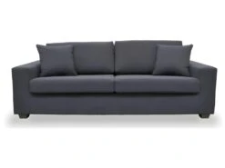 Canapé 3 Places En Tissu YUDO - Gris Anthracite -Meubles Soldes Boutique canape 2644