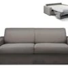 Canapé 4 Places Convertible Express En Tissu CALITO - Anthracite - Couchage Lattes Larges 160 Cm - Matelas 18 Cm 2 Canapé 4 Places Convertible Express En Tissu CALITO - Anthracite - Couchage Lattes Larges 160 Cm - Matelas 18 Cm -Meubles Soldes Boutique canape 273155