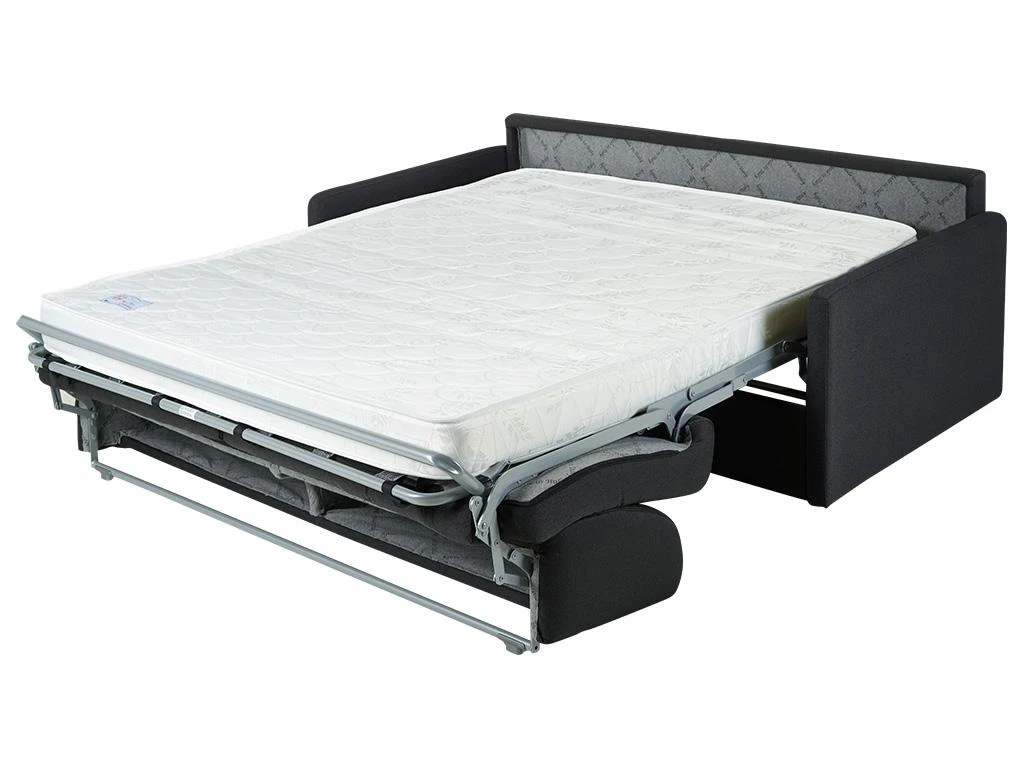 Canapé 3 Places Convertible Express En Tissu CALIFE - Turquoise - Couchage 140 Cm - Matelas 22 Cm 9 Canapé 3 Places Convertible Express En Tissu CALIFE - Turquoise - Couchage 140 Cm - Matelas 22 Cm – Image 7