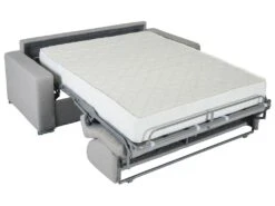 Canapé 4 Places Convertible Express En Simili CALITO - Gris - Couchage 160 Cm - Matelas 14 Cm Avec Mémoire De Forme DUNLOPILLO 25 Canapé 4 Places Convertible Express En Simili CALITO - Gris - Couchage 160 Cm - Matelas 14 Cm Avec Mémoire De Forme DUNLOPILLO -Meubles Soldes Boutique canape 284917 8