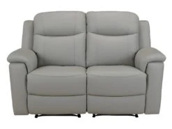 Canapé 2 Places Relax EVASION En Cuir - Gris Clair 21 Canapé 2 Places Relax EVASION En Cuir - Gris Clair -Meubles Soldes Boutique canape 318039