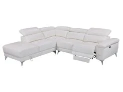 Canapé D'angle Relax électrique En Cuir PASCALINE - Ivoire - Angle Gauche 11 Canapé D'angle Relax électrique En Cuir PASCALINE - Ivoire - Angle Gauche -Meubles Soldes Boutique canape 380391