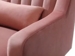 Canapé D'angle MEYREUIL En Velours - Vieux Rose - Angle Droit 15 Canapé D'angle MEYREUIL En Velours - Vieux Rose - Angle Droit -Meubles Soldes Boutique canape 448965