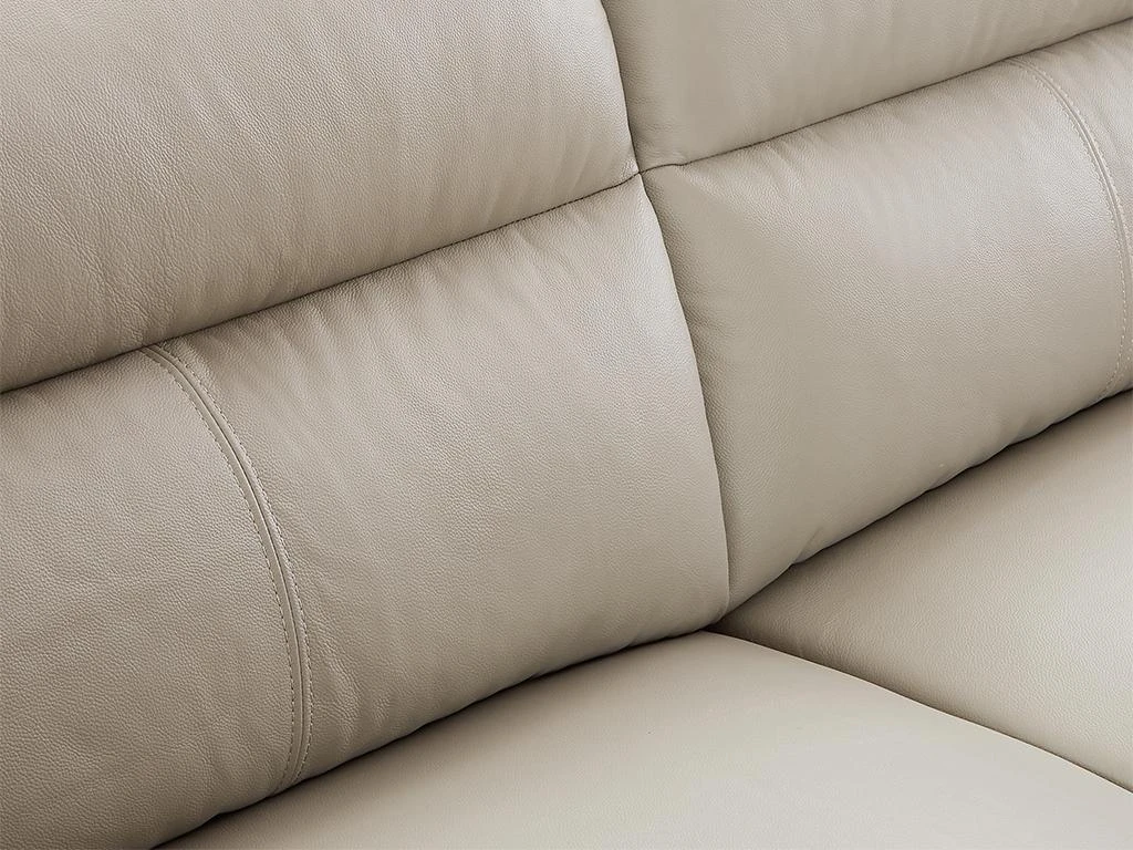Canapé 2 Places En Cuir FRANCESCA - Taupe 10 Canapé 2 Places En Cuir FRANCESCA - Taupe – Image 8