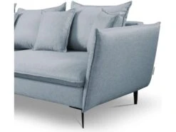 Canapé D'angle Convertible En Tissu Gris Bleuté LAZARE De PASCAL MORABITO - Angle Gauche 14 Canapé D'angle Convertible En Tissu Gris Bleuté LAZARE De PASCAL MORABITO - Angle Gauche -Meubles Soldes Boutique canape 487441