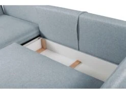 Canapé D'angle Convertible En Tissu Gris Bleuté LAZARE De PASCAL MORABITO - Angle Gauche 15 Canapé D'angle Convertible En Tissu Gris Bleuté LAZARE De PASCAL MORABITO - Angle Gauche -Meubles Soldes Boutique canape 487443