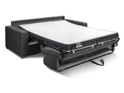 Canapé 4 Places Convertible Express En Simili CALITO - Gris - Couchage 160 Cm - Matelas 14 Cm Avec Mémoire De Forme DUNLOPILLO 20 Canapé 4 Places Convertible Express En Simili CALITO - Gris - Couchage 160 Cm - Matelas 14 Cm Avec Mémoire De Forme DUNLOPILLO -Meubles Soldes Boutique canape 489205