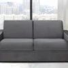 Canapé 3 Places Convertible Express En Velours CALITO - Anthracite - Couchage Lattes Larges 140 Cm - Matelas 16 Cm Avec Mousse à Mémoire De Forme DUNLOPILLO 1 Canapé 3 Places Convertible Express En Velours CALITO - Anthracite - Couchage Lattes Larges 140 Cm - Matelas 16 Cm Avec Mousse à Mémoire De Forme DUNLOPILLO -Meubles Soldes Boutique canape 490853