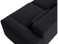 Canapé 3 Places En Tissu Sherpa Effet Peau De Mouton Noir MAGALI 13 Canapé 3 Places En Tissu Sherpa Effet Peau De Mouton Noir MAGALI -Meubles Soldes Boutique canape 4917449