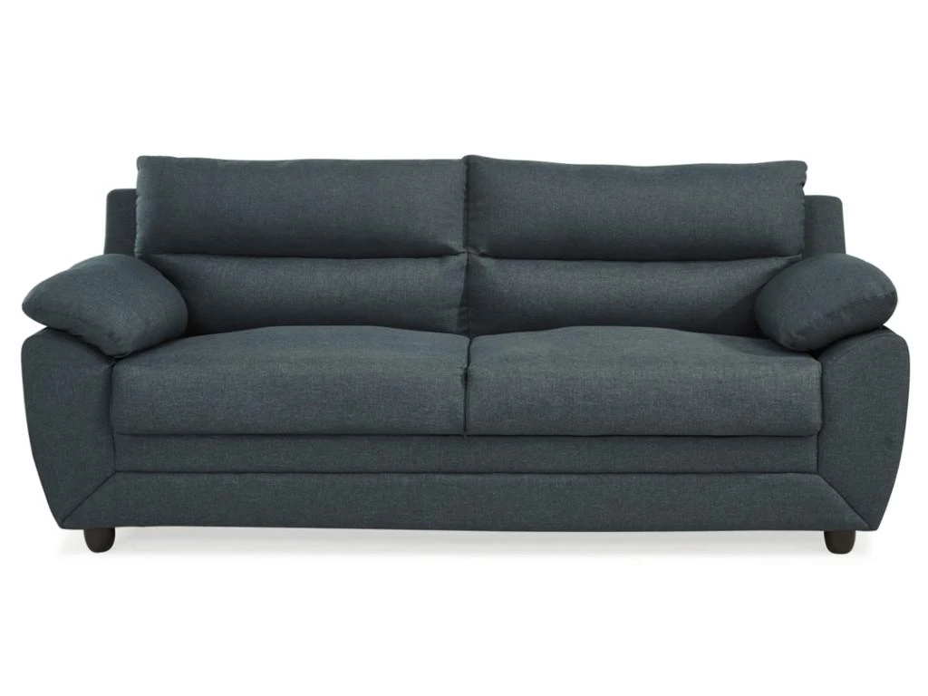 Canapé 3 Places MANOA En Tissu - Anthracite 4 Canapé 3 Places MANOA En Tissu - Anthracite – Image 2