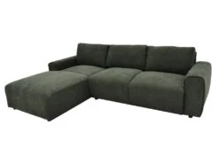 Canapé D'angle Gauche En Tissu Vert Sapin GLADYS -Meubles Soldes Boutique canape 7761345