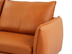 Canapé 3 Places En Cuir Camel LADOGA 11 Canapé 3 Places En Cuir Camel LADOGA -Meubles Soldes Boutique canape 8345883