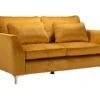 Canapé 2 Places Isla Velours Jaune Bluvel - Jaune 2 Canapé 2 Places Isla Velours Jaune Bluvel - Jaune -Meubles Soldes Boutique canape 9234761