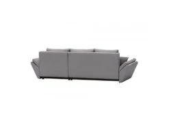 Canapé D'angle Réversible Et Convertible HELIX, Couleur Gris Clair, 4 Places Avec Coffre De Rangement 10 Canapé D'angle Réversible Et Convertible HELIX, Couleur Gris Clair, 4 Places Avec Coffre De Rangement -Meubles Soldes Boutique canape 9479293