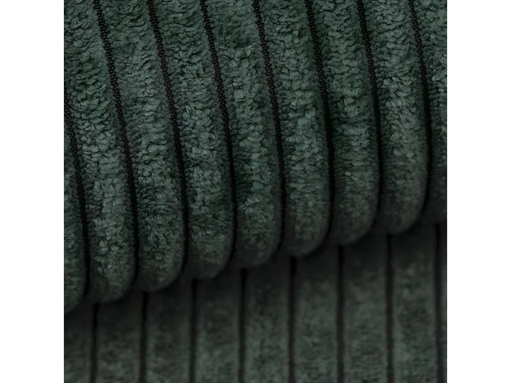 Canapé D'angle Réversible Et Convertible 4 Places Avec Coffre Isaac Velours Côtelé Vert Sapin 7 Canapé D'angle Réversible Et Convertible 4 Places Avec Coffre Isaac Velours Côtelé Vert Sapin – Image 5