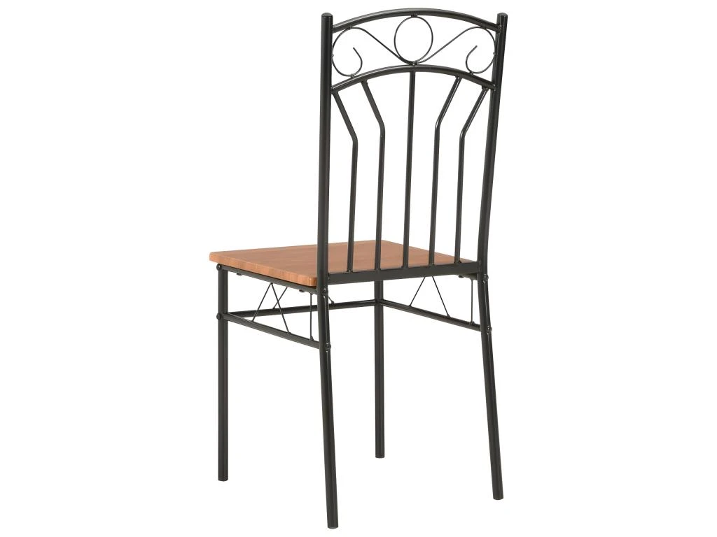 Lot De 4 Chaises De Salle à Manger Cuisine Design Classique Marron MDF CDS021694 7 Lot De 4 Chaises De Salle à Manger Cuisine Design Classique Marron MDF CDS021694 – Image 5