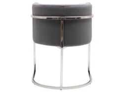 Lot De 2 Chaises Avec Accoudoirs - Velours Et Acier Inoxydable - Gris Et Chromé - PERIA De Pascal MORABITO 14 Lot De 2 Chaises Avec Accoudoirs - Velours Et Acier Inoxydable - Gris Et Chromé - PERIA De Pascal MORABITO -Meubles Soldes Boutique chaise 13884361