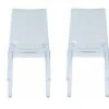 Lot De 2 Chaises Empilables LUCINDA - Polycarbonate - Cristal 1 Lot De 2 Chaises Empilables LUCINDA - Polycarbonate - Cristal -Meubles Soldes Boutique chaise 156358