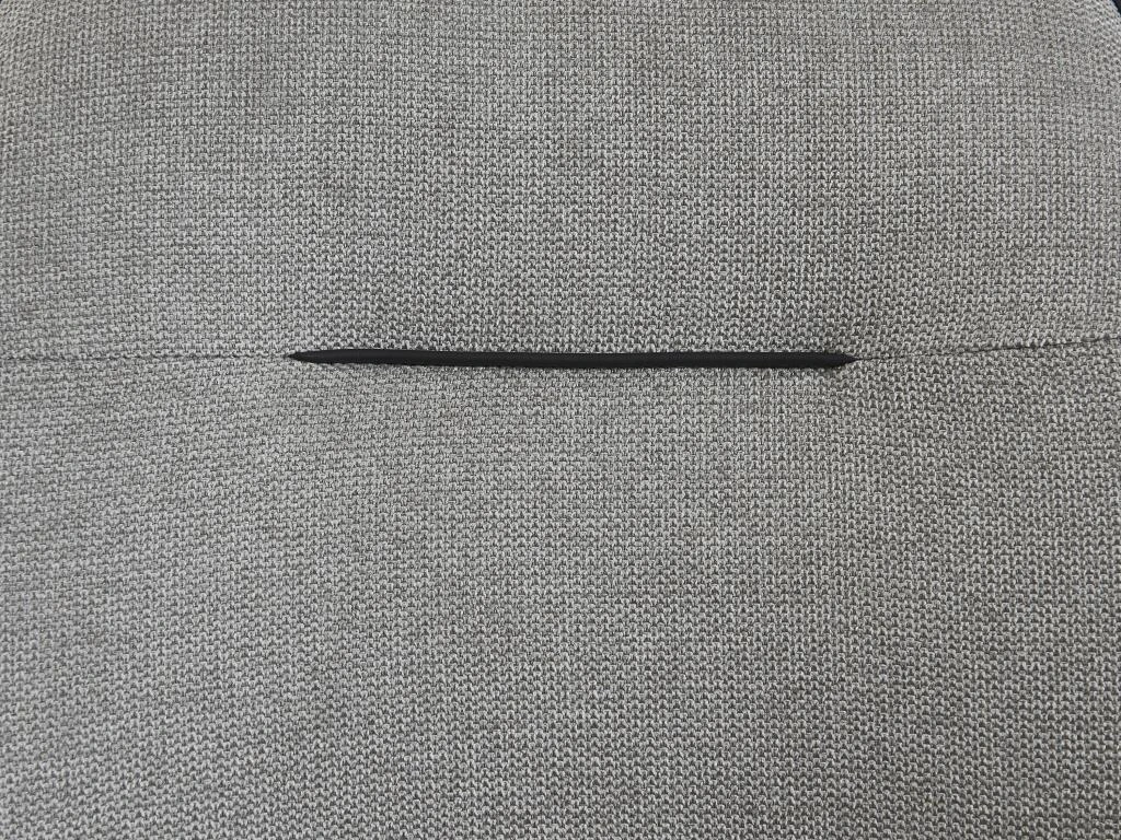 Lot De 2 Chaises En Tissu, Velours Côtelé Et Métal - Gris Et Anthracite - CHANILA 10 Lot De 2 Chaises En Tissu, Velours Côtelé Et Métal - Gris Et Anthracite - CHANILA – Image 8