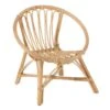 Chaise Enfant En Rotin "Ellen" 52cm Naturel