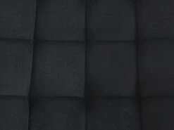 Lot De 6 Chaises Matelassées - Velours Et Métal Noir - Noir - OLLUA -Meubles Soldes Boutique chaise 15854323