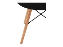 Lot De 4 Chaises Salon Salle à Manger Restaurants, Les Cafés, Les Bureaux Et Les Salles D'attente 150 Kg Max Noir 14_0006013 -Meubles Soldes Boutique chaise 15859665