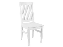 Lot De 2 Chaises GUERANDE - Pin Blanc -Meubles Soldes Boutique chaise 15892965
