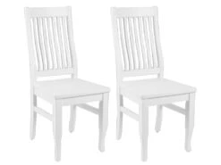 Lot De 2 Chaises GUERANDE - Pin Blanc