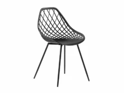 Lot De 2 Chaises De Salle à Manger Noires CANTON -Meubles Soldes Boutique chaise 16268381