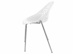 Ensemble De 4 Chaises Blanches MUMFORD 17 Ensemble De 4 Chaises Blanches MUMFORD -Meubles Soldes Boutique chaise 16701767
