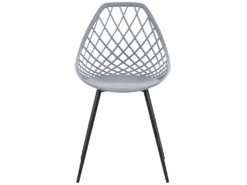 Lot De 2 Chaises De Salle à Manger Gris Clair CANTON 13 Lot De 2 Chaises De Salle à Manger Gris Clair CANTON -Meubles Soldes Boutique chaise 16701823