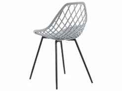 Lot De 2 Chaises De Salle à Manger Gris Clair CANTON 15 Lot De 2 Chaises De Salle à Manger Gris Clair CANTON -Meubles Soldes Boutique chaise 16701827