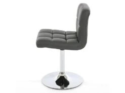 Lot De 6 Chaises Fauteuils De Salle à Manger En Synthétique Gris CDS04267 8 Lot De 6 Chaises Fauteuils De Salle à Manger En Synthétique Gris CDS04267 -Meubles Soldes Boutique chaise 18003861