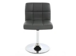 Lot De 6 Chaises Fauteuils De Salle à Manger En Synthétique Gris CDS04267 9 Lot De 6 Chaises Fauteuils De Salle à Manger En Synthétique Gris CDS04267 -Meubles Soldes Boutique chaise 18003863