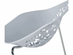 Ensemble De 4 Chaises Grises MUMFORD 21 Ensemble De 4 Chaises Grises MUMFORD -Meubles Soldes Boutique chaise 18195823