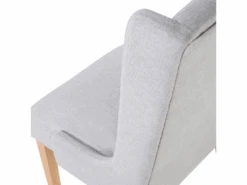 Lot De 2 Chaises De Salle à Manger Gris Clair CHAMBERS -Meubles Soldes Boutique chaise 18447551