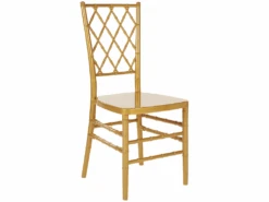 Lot De 2 Chaises Dorées CLARION -Meubles Soldes Boutique chaise 18863697