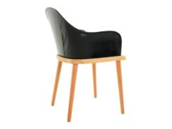 Chaise Pärumm Beksand Noir 57x54x82 Cm -Meubles Soldes Boutique chaise 19433843