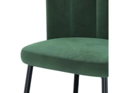 Chaise Rosy En Velours Vert (lot De 2) 12 Chaise Rosy En Velours Vert (lot De 2) -Meubles Soldes Boutique chaise 19471667
