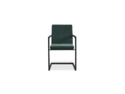 Chaise 'Brigotte' Velours Vert -Meubles Soldes Boutique chaise 20088957