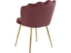 Ensemble De 2 Chaises De Salle à Manger Rembourrées En Velours Rose -Meubles Soldes Boutique chaise 21690921