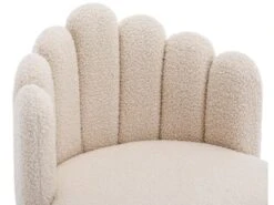 Lot De 2 Chaises Godole - Structure En L - Dossier En Forme De Pétale - Cachemire - Beige & Noir 15 Lot De 2 Chaises Godole - Structure En L - Dossier En Forme De Pétale - Cachemire - Beige & Noir -Meubles Soldes Boutique chaise 22125343