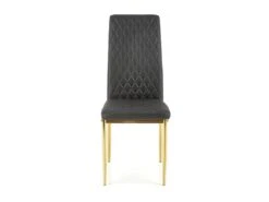 Chaise Design En Cuir écologique 40 X 50 X 98 Cm - Noir -Meubles Soldes Boutique chaise 22723983