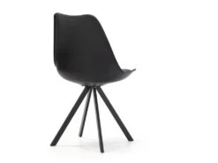 Pack 2 Chaises Salle à Manger Cross Style Nordique Noir, 54 Cm X 49 Cm X 84 Cm -Meubles Soldes Boutique chaise 9180963