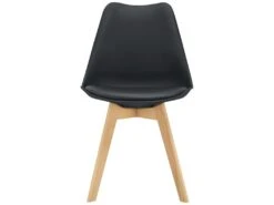 Lot De 6 Chaises De Salle à Manger Dubrovnik Simili Hêtre Noir [en.casa] -Meubles Soldes Boutique chaise 9245101