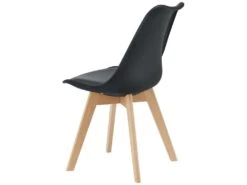 Lot De 6 Chaises De Salle à Manger Dubrovnik Simili Hêtre Noir [en.casa] -Meubles Soldes Boutique chaise 9245105