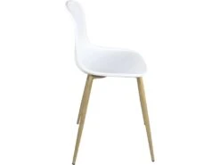 Lot De 2 Chaises De Cuisine Design YENI (blanc) -Meubles Soldes Boutique chaise 9525307
